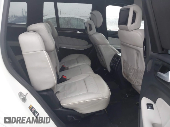 2014 Mercedes-Benz GL-Class GL 550 with VIN 4JGDF7DEXEA328392, listed as a IAAI auction lot 41187269 with 1 mi miles. Bid and sale history available at carsss.com. Image 8.