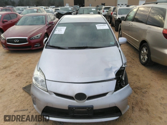 2015 Toyota Prius Four with VIN JTDKN3DU7F0406519, listed as a IAAI auction lot 41089049 with 118,516 mi miles. Bid and sale history available at carsss.com. Image 12.