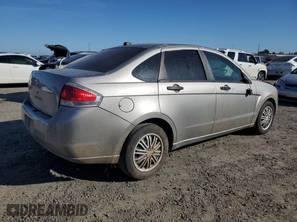 2008 Ford Focus S with VIN 1FAHP34N98W204669, listed as a Copart auction lot 46418445 with 197,594 mi miles and Salvage Title. Bid and sale history available at carsss.com. Image 3.