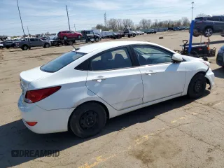 2015 Hyundai Accent GLS with VIN KMHCT4AEXFU883866, listed as a Copart auction lot 54197875 with 160,412 mi miles and Clean Title. Bid and sale history available at carsss.com. Image 3.