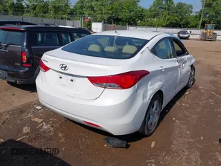 2013 Hyundai Elantra GLS with VIN 5NPDH4AE6DH377775, listed as a IAAI auction lot 42394868 with 106,139 mi miles and . Bid and sale history available at DreamBid. Image 4.