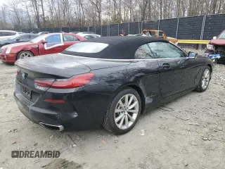 2020 BMW 8 Series 840i with VIN WBADZ4C07LCE88649, listed as a Copart auction lot 46906535 with 38,604 mi miles and Salvage title. Bid and sale history available at DreamBid. Image 3.