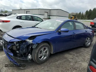 2021 Hyundai Elantra SE z VIN 5NPLL4AG3MH033686, wystawiony jako Copart lot #55111995 z przebiegiem Nie podano mil oraz Szkoda całkowita • Salvage title. Historia ofert i sprzedaży dostępna na DreamBid. Obrazek 1.