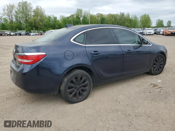 2015 Buick Verano with VIN 1G4PP5SK8F4151090, listed as a Copart auction lot 57473945 with 229,612 mi miles and Clean title. Bid and sale history available at DreamBid. Image 3.