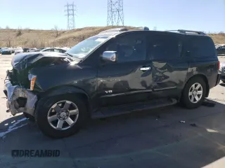 2007 Nissan Armada SE with VIN 5N1AA08C27N704824, listed as a Copart auction lot 50083785 with 212,072 mi miles and Salvage title. Bid and sale history available at DreamBid. Image 1.