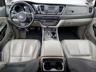 2016 Kia Sedona SX with VIN KNDMC5C15G6181498, listed as a Copart auction lot 51753695 with 182,117 mi miles and Salvage Title. Bid and sale history available at carsss.com. Image 8.