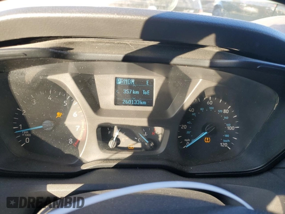 2015 Ford Transit Cargo with VIN 1FTNR2CM1FKA04643, listed as a Copart auction lot 83470614 with 260,133 mi miles and Salvage title. Bid and sale history available at DreamBid. Image 9.