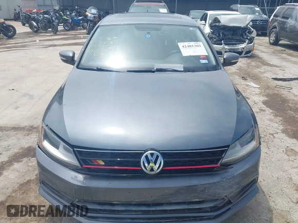 2017 Volkswagen Jetta SE with VIN 3VWDB7AJ1HM315584, listed as a IAAI auction lot 42481303 with 113,301 mi miles and . Bid and sale history available at DreamBid. Image 12.