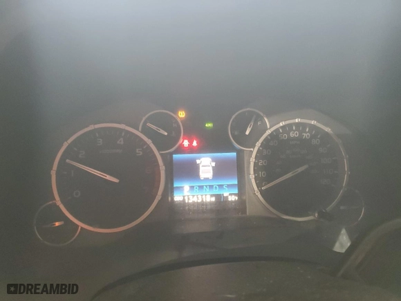 2016 Toyota Tundra 4WD Truck SR with VIN 5TFUY5F1XGX522241, listed as a Copart auction lot 47585665 with 134,318 mi miles and Salvage Title. Bid and sale history available at carsss.com. Image 9.