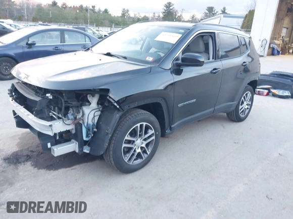 2018 Jeep Compass Altitude with VIN 3C4NJDBB9JT115080, listed as a IAAI auction lot 40751109 with 104,129 mi miles and . Bid and sale history available at carsss.com. Image 18.