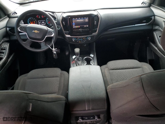 2021 Chevrolet Traverse LS with VIN 1GNEVFKW9MJ259024, listed as a Copart auction lot 86988534 with 116,679 mi miles and Salvage Title. Bid and sale history available at carsss.com. Image 8.