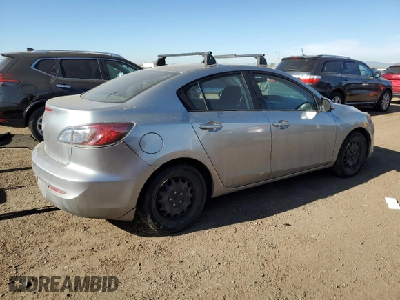 2012 Mazda 3 i Sport with VIN JM1BL1UF5C1582101, listed as a Copart auction lot 53322825 with 144,216 mi miles and Salvage Title. Bid and sale history available at DreamBid. Image 3.