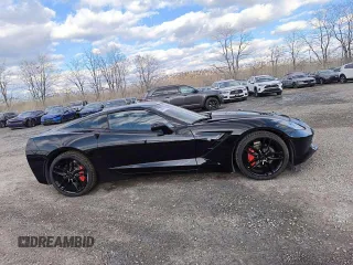 2019 Chevrolet Corvette 1LT with VIN 1G1YB2D75K5109066, listed as a Copart auction lot 55645235 with 14,715 mi miles and Salvage title. Bid and sale history available at DreamBid. Image 14.