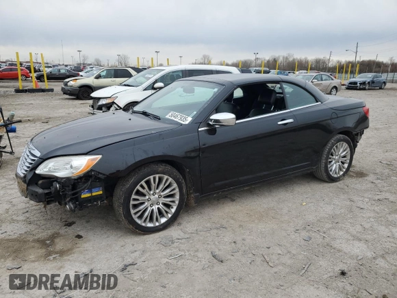 2011 Chrysler 200 Limited with VIN 1C3BC7EG5BN546172, listed as a Copart auction lot 50467935 with 139,509 mi miles and Salvage Title. Bid and sale history available at DreamBid. Image 1.