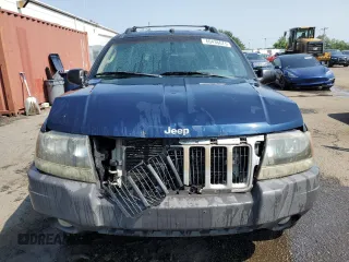2004 Jeep Grand Cherokee Laredo z VIN 1J4GW48S24C217901, wystawiony jako Copart lot #60436675 z przebiegiem 263 837 mil mil oraz Szkoda całkowita • Salvage title. Historia ofert i sprzedaży dostępna na DreamBid. Obrazek 5.