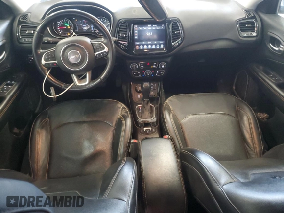 2021 Jeep Compass Limited with VIN 3C4NJDCB5MT528455, listed as a Copart auction lot 51691595 with 88,598 mi miles and Salvage Title. Bid and sale history available at DreamBid. Image 8.