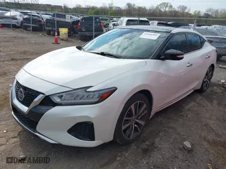 2020 Nissan Maxima SL with VIN 1N4AA6DV4LC379314, listed as a IAAI auction lot 41868509 with 18,107 mi miles. Bid and sale history available at carsss.com. Image 16.
