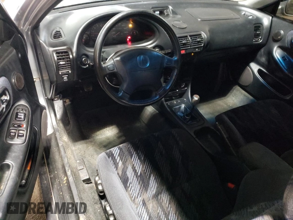 2001 Acura Integra LS with VIN JH4DC43561S000502, listed as a Copart auction lot 42435615 with 214,382 mi miles and Salvage Title. Bid and sale history available at carsss.com. Image 8.