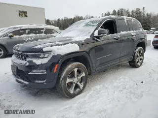 2023 Jeep Grand Cherokee Limited with VIN 1C4RJHBG3PC526404, listed as a Copart auction lot 86785364 with 0 mi miles and Salvage Title. Bid and sale history available at carsss.com. Image 1.