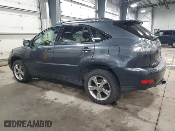 2006 Lexus RX 400h with VIN JTJHW31U560044053, listed as a Copart auction lot 51606245 with 175,359 mi miles and Salvage Title. Bid and sale history available at DreamBid. Image 2.