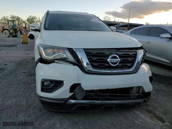2017 Nissan Pathfinder SV with VIN 5N1DR2MNXHC686613, listed as a Copart auction lot 43831825 with 123,711 mi miles and Salvage Title. Bid and sale history available at carsss.com. Image 11.