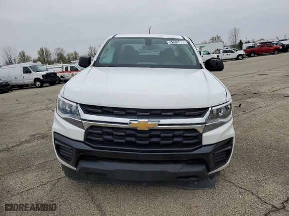 2022 Chevrolet Colorado 2WD Work Truck with VIN 1GCHSBEA3N1125635, listed as a Copart auction lot 51315405 with 105,698 mi miles and Salvage Title. Bid and sale history available at carsss.com. Image 5.