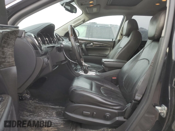 2013 Buick Enclave Leather with VIN 5GAKRCKDXDJ220277, listed as a Copart auction lot 46307075 with 164,463 mi miles and Salvage Title. Bid and sale history available at carsss.com. Image 7.