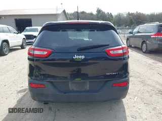 2017 Jeep Cherokee Sport with VIN 1C4PJLAB8HW508528, listed as a IAAI auction lot 42148894 with 104,646 mi miles and . Bid and sale history available at DreamBid. Image 16.