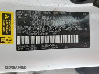 2011 Lexus RX 350 with VIN 2T2BK1BA3BC110897, listed as a Copart auction lot 42112505 with 168,583 mi miles and Salvage Title. Bid and sale history available at DreamBid. Image 12.