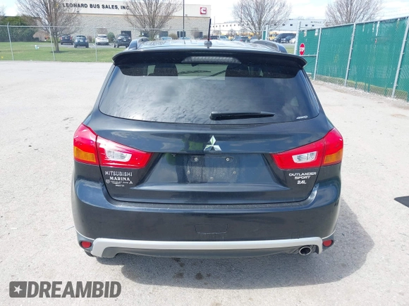 2015 Mitsubishi Outlander Sport 2.4 GT with VIN 4A4AR4AW3FE030571, listed as a IAAI auction lot 41970360 with 74,683 mi miles. Bid and sale history available at carsss.com. Image 16.
