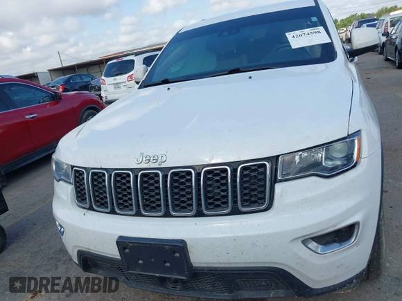 2022 Jeep Grand Cherokee Laredo X with VIN 1C4RJEAGXNC180641, listed as a IAAI auction lot 42074598 with 54,981 mi miles and . Bid and sale history available at DreamBid. Image 12.