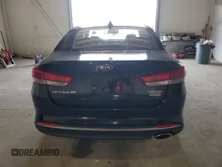 2018 Kia Optima LX with VIN 5XXGT4L39JG236133, listed as a Copart auction lot 52265435 with 172,381 mi miles and Clean Title. Bid and sale history available at carsss.com. Image 6.