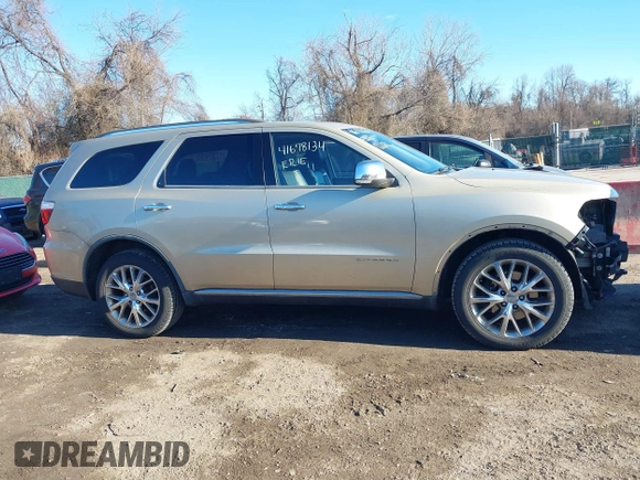 2012 Dodge Durango Citadel with VIN 1C4SDJET7CC198231, listed as a IAAI auction lot 41678134 with 132,181 mi miles. Bid and sale history available at carsss.com. Image 14.
