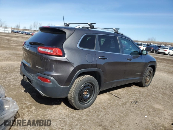 2016 Jeep Cherokee Limited with VIN 1C4PJLDS7GW332324, listed as a Copart auction lot 46385754 with 202,624 mi miles and Clean Title. Bid and sale history available at carsss.com. Image 3.