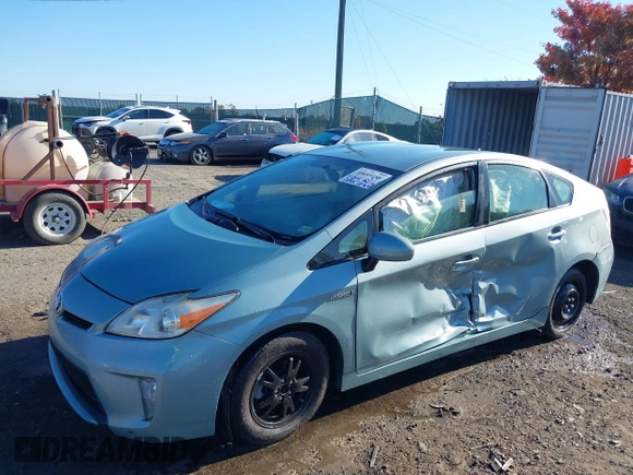 2015 Toyota Prius Four with VIN JTDKN3DU6F1891116, listed as a IAAI auction lot 40689158 with 210,876 mi miles. Bid and sale history available at carsss.com. Image 18.