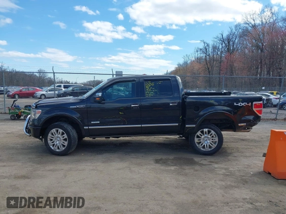2014 Ford F-150 XL with VIN 1FTFW1ET6EFC83106, listed as a IAAI auction lot 41810871 with 121,987 mi miles. Bid and sale history available at carsss.com. Image 14.