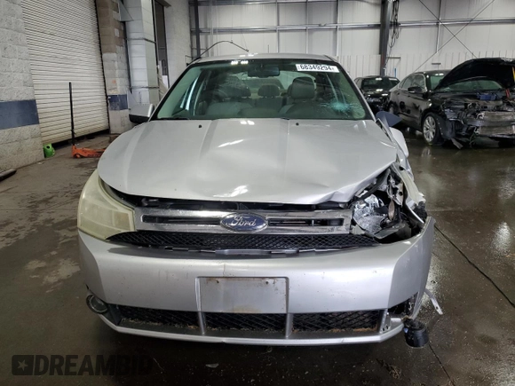 2009 Ford Focus SES with VIN 1FAHP36N29W210702, listed as a Copart auction lot 68349294 with 161,486 mi miles and Salvage Title. Bid and sale history available at carsss.com. Image 5.
