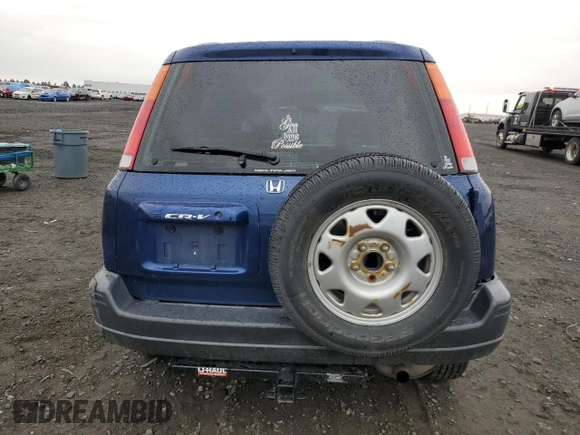1999 Honda CR-V LX with VIN JHLRD1841XC006104, listed as a Copart auction lot 79932644 with 170,940 mi miles and Salvage Title. Bid and sale history available at carsss.com. Image 6.