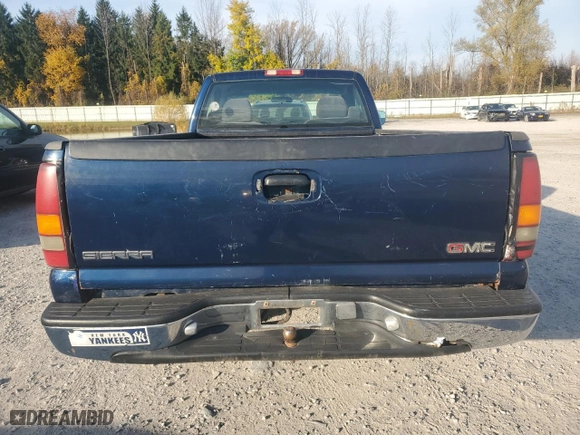 2000 GMC New Sierra 1500 SL with VIN 1GTEC14W5YE308524, listed as a Copart auction lot 77434154 with NaN miles and Salvage Title. Bid and sale history available at carsss.com. Image 6.