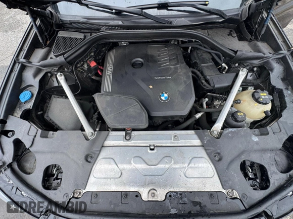 2021 BMW X4 xDrive30i with VIN 5UX2V1C06M9G72451, listed as a Copart auction lot 65089695 with 110,879 mi miles and Clean title. Bid and sale history available at DreamBid. Image 7.