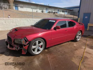 2006 Dodge Charger SRT-8 with VIN 2B3LA73W56H369414, listed as a Copart auction lot 49818765 with 117,563 mi miles and Salvage Title. Bid and sale history available at carsss.com. Image 1.