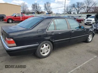 1997 Mercedes-Benz S-Class with VIN WDBGA43G7VA367943, listed as a Copart auction lot 49953995 with 248,573 mi miles and Salvage Title. Bid and sale history available at carsss.com. Image 3.