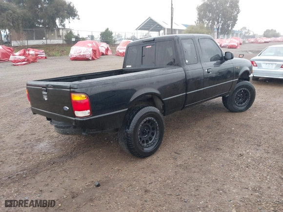 1998 Ford Ranger XL with VIN 1FTYR14U6WPB26066, listed as a IAAI auction lot 41538800 with 132,151 mi miles. Bid and sale history available at carsss.com. Image 4.