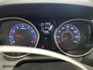 2016 Hyundai Elantra Limited with VIN KMHDH4AE2GU501076, listed as a Copart auction lot 43601095 with 74,386 mi miles and Salvage Title. Bid and sale history available at carsss.com. Image 9.