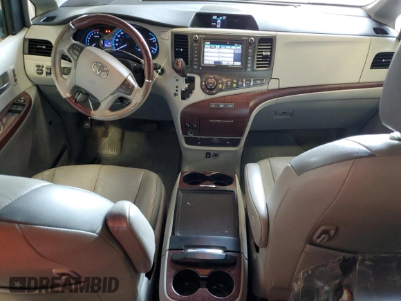 2013 Toyota Sienna XLE with VIN 5TDDK3DC7DS062614, listed as a Copart auction lot 60048005 with 230,228 mi miles and Non repairable. Bid and sale history available at DreamBid. Image 8.