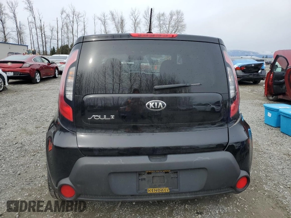 2016 Kia Soul with VIN KNDJN2A21G7271605, listed as a Copart auction lot 48618575 with 68,211 mi miles and Salvage Title. Bid and sale history available at DreamBid. Image 6.