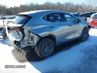 2024 Lexus NX with VIN JTJGKCEZ3R5021908, listed as a IAAI auction lot 41510790 with 12,471 mi miles. Bid and sale history available at carsss.com. Image 4.
