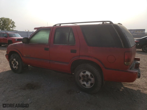 2003 Chevrolet Blazer LS with VIN 1GNDT13X83K135413, listed as a Copart auction lot 71185894 with 0 mi miles and Salvage Title. Bid and sale history available at carsss.com. Image 2.