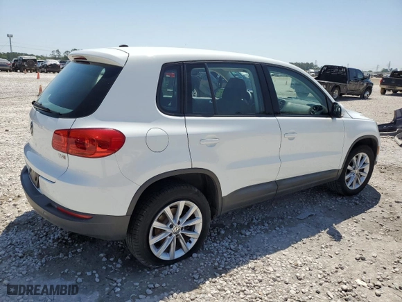2017 Volkswagen Tiguan S with VIN WVGAV7AX1HK044093, listed as a Copart auction lot 52816015 with 94,610 mi miles and Salvage Title. Bid and sale history available at carsss.com. Image 3.