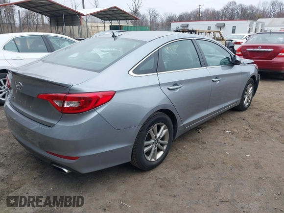 2017 Hyundai Sonata 2.4L with VIN 5NPE24AF4HH486899, listed as a IAAI auction lot 41795037 with 141,603 mi miles and . Bid and sale history available at DreamBid. Image 4.
